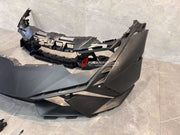 CONVERSION FRONT BUMPER WITH HEADLIGHTS FOR LAMBORGHINI HURACAN LP580 LP610 2015+ UPGRADE TO TECNICA
