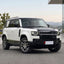 CONVERSION UPGRADE FACELIFT OLD TO NEW BODY KIT for Land Rover Defender L663 2020 - 2025 to Defender L663 Facelift 2026+
Set includes:
Front Headlights
Front Bumper Add ons
Front Hood Trims
Front Fender Vents
Rear Tail Lights Covers
Rear Bumper Add ons
Material: Plastic
NOTE: Professional installation is required.