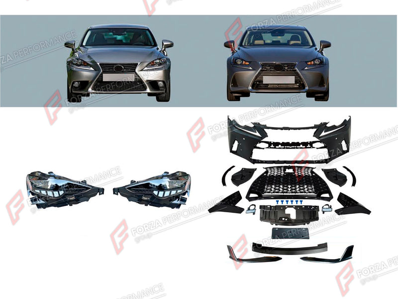 CONVERSION BODY KIT for LEXUS IS250 2013 - 2016 UPGRADE to IS250 FACELIFT 2020+
