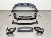 CONVERSION BODY KIT for MERCEDES BENZ AMG GT X290 GT43 GT50 GT53 UPGRADE to GT63 2018+
 Set includes:
Front Lip
Front Bumper
Front Bumper Air Vents
Front Grille
Front Air Vents
Rear Bumper
Rear Diffuser
Exhaust Tips
Material: Plastic
Note: Professional installation is required.
Each part can be sent separately. If you need a specific part, please contact us.
Please let us know what product are you interested in exactly.
Contact us for pricing.
Payment ►
Visa
Mastercard
PayPal with a credit