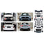 CONVERSION BODY KIT for MERCEDES-BENZ C-CLASS W205 2014 - 2022 UPGRADE to C-CLASS AMG W206 C63S 2024+ FORZA PERFORMANCE custom fit C63S AMG Style
Set includes:
Front Lip
Front Bumper Assembly
Front Grille
Headlights
Hood Bonnet
Front Fenders
Trunk Lid
Tail Lights
Rear Bumper Assembly
Rear Diffuser
Exhaust Tips
Material: Plastic
NOTE: Professional installation is required.