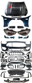 CONVERSION BODY KIT for MERCEDES BENZ C-CLASS W205 2015 - 2021 UPGRADE to W206 C63 AMG 2022+ FACELIFT
Set includes:
Front Bumper Assembly
Head Lights
Front Grille
Hood Bonnet
Front Fenders
Rear Trunk
Tail Lights
Exhaust Tips
Rear Bumper Assembly
Material: Plastic
NOTE: Professional installation is required.