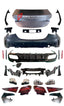 CONVERSION BODY KIT for MERCEDES BENZ C-CLASS W205 2015 - 2021 UPGRADE to W206 C63 AMG 2022+ FACELIFT
Set includes:
Front Bumper Assembly
Head Lights
Front Grille
Hood Bonnet
Front Fenders
Rear Trunk
Tail Lights
Exhaust Tips
Rear Bumper Assembly
Material: Plastic
NOTE: Professional installation is required.