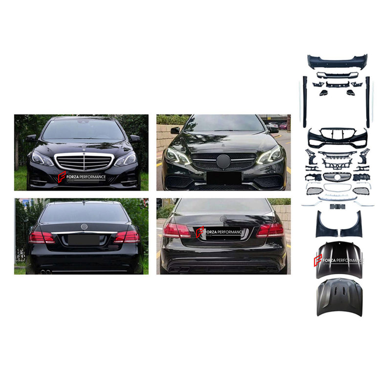 CONVERSION BODY KIT for MERCEDES-BENZ E-CLASS W212 FACELIFT 2013 - 2016 UPGRADE to E-CLASS AMG W212 FACELIFT E63 2013 - 2016