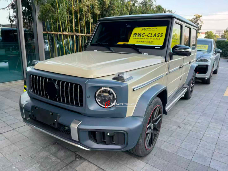 CONVERSION BODY KIT for MERCEDES BENZ G CLASS G63 G400 G300 G500 G55 W463 1990 - 2018 upgrade to MERCEDES BENZ AMG G63 W465 2024+