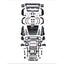 CONVERSION UPGRADE FACELIFT OLD TO NEW BODY KIT for Mercedes-Benz G-Class W463 2008 - 2018 to G-Class W463A W464 G63 2019 - 2024
Set includes:
Front Bumper Assembly
Front Grille
Front Headlights
License Plate
Hood Bonnet
Front Fenders
Rear Fenders
Tail Lights
Rear Bumper Assembly
Rear Diffuser
Material: Plastic
NOTE: Professional installation is required.