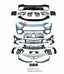 CONVERSION BODY KIT for MERCEDES BENZ SL CLASS AMG R232 SL43 SL55 UPGRADE to SL63 2022+
Set includes:
Front Lip
Front Bumper
Front Grille
Front Air Vents
Rear Diffuser
Material: Plastic
Note: Professional installation is required.
Each part can be sent separately. If you need a specific part, please contact us.
Please let us know what product are you interested in exactly.
Contact us for pricing.
Payment ►
Visa
Mastercard
PayPal with a credit card (add 4.4% at checkout)
Payoneer
Cryptocurr