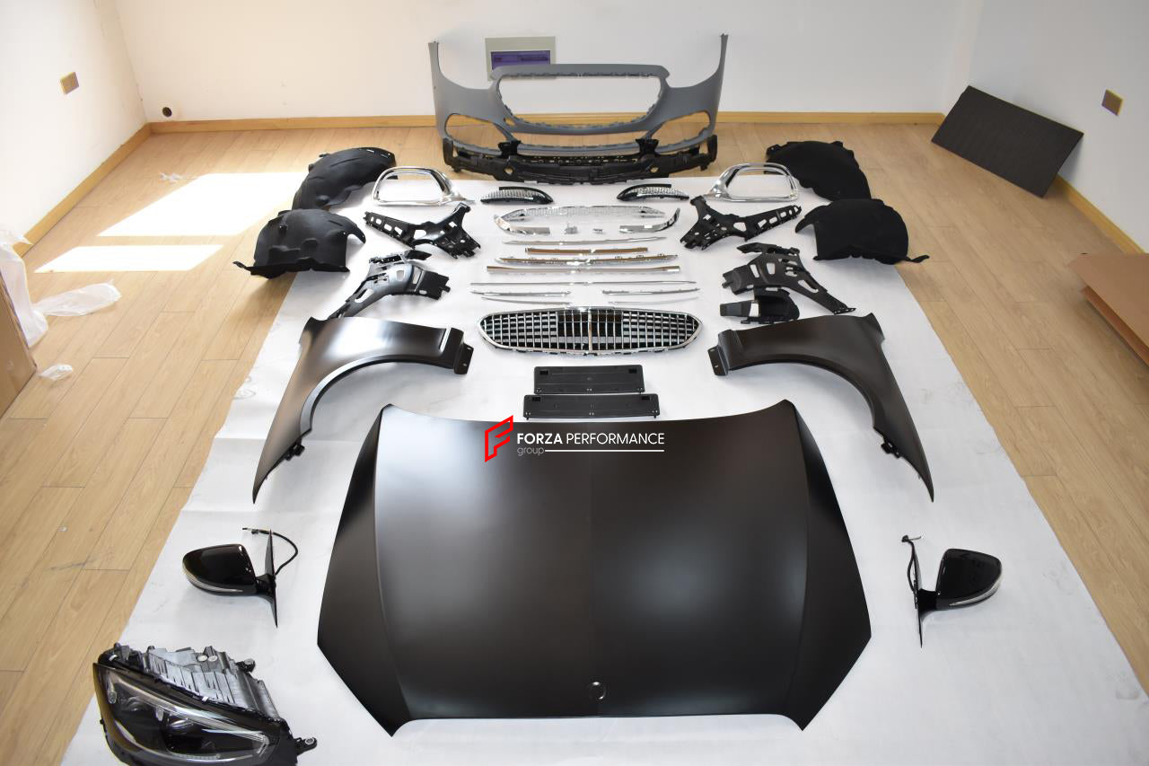 CONVERSION BODY KIT FOR MERCEDES-BENZ W221 2006 - 2013 UPGRADE TO W223 2020-2024 MAYBACH