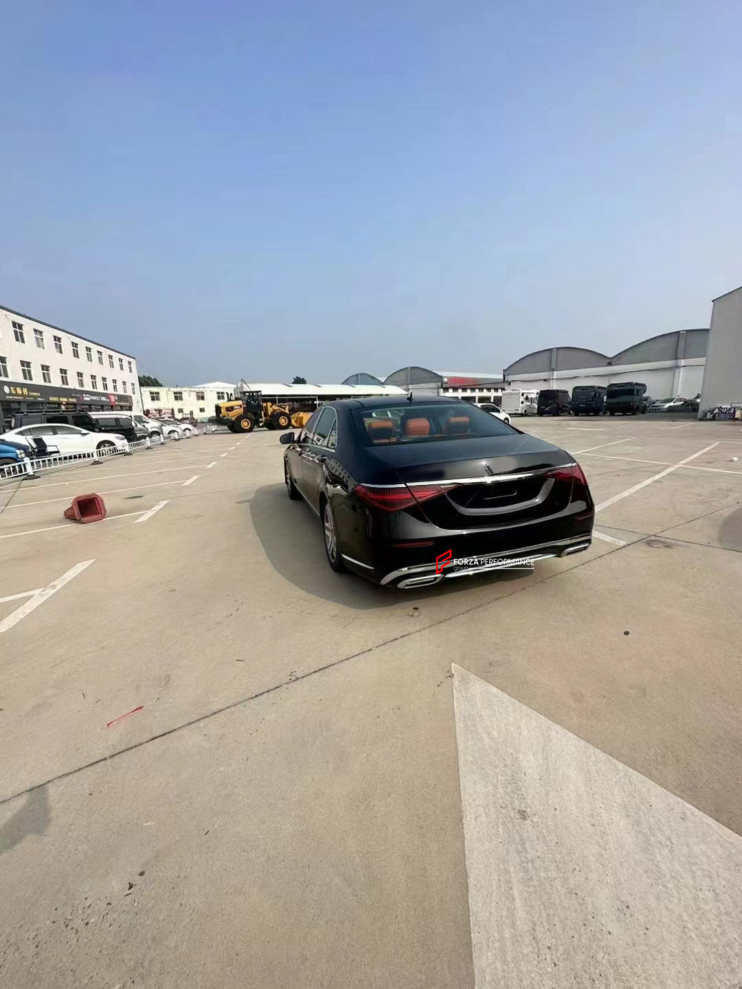 CONVERSION BODY KIT FOR MERCEDES-BENZ W221 2006 - 2013 UPGRADE TO W223 2020 - 2024 MAYBACH