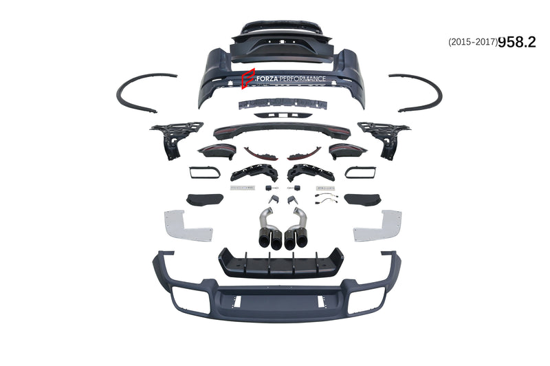 CONVERSION BODY KIT FOR PORSCHE CAYENNE 2011-2014 958.1 2015-2017 958.2 UPGRADE 2018+ 9Y0