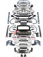 CONVERSION BODY KIT for PORSCHE CAYENNE 958.1 2011 - 2014 to CAYENNE GTS SD 9YO.2 2024+
Set includes:
Front Bumper Assembly
Front Grille
Headlights
Fender Flares
Side Skirts
Fender Flares
Trunk
Taillights
Rear Bumper Assembly
Rear Diffuser
Exhaust Tips
Material: Carbon + Plastic
NOTE: Option of Black/Red Taillights, Short/Long Exhaust Tips are availabe. Professional installation is required.
Why “Contact Us for Pricing”?
We don’t display fixed prices because our goal is to offer you the most competit