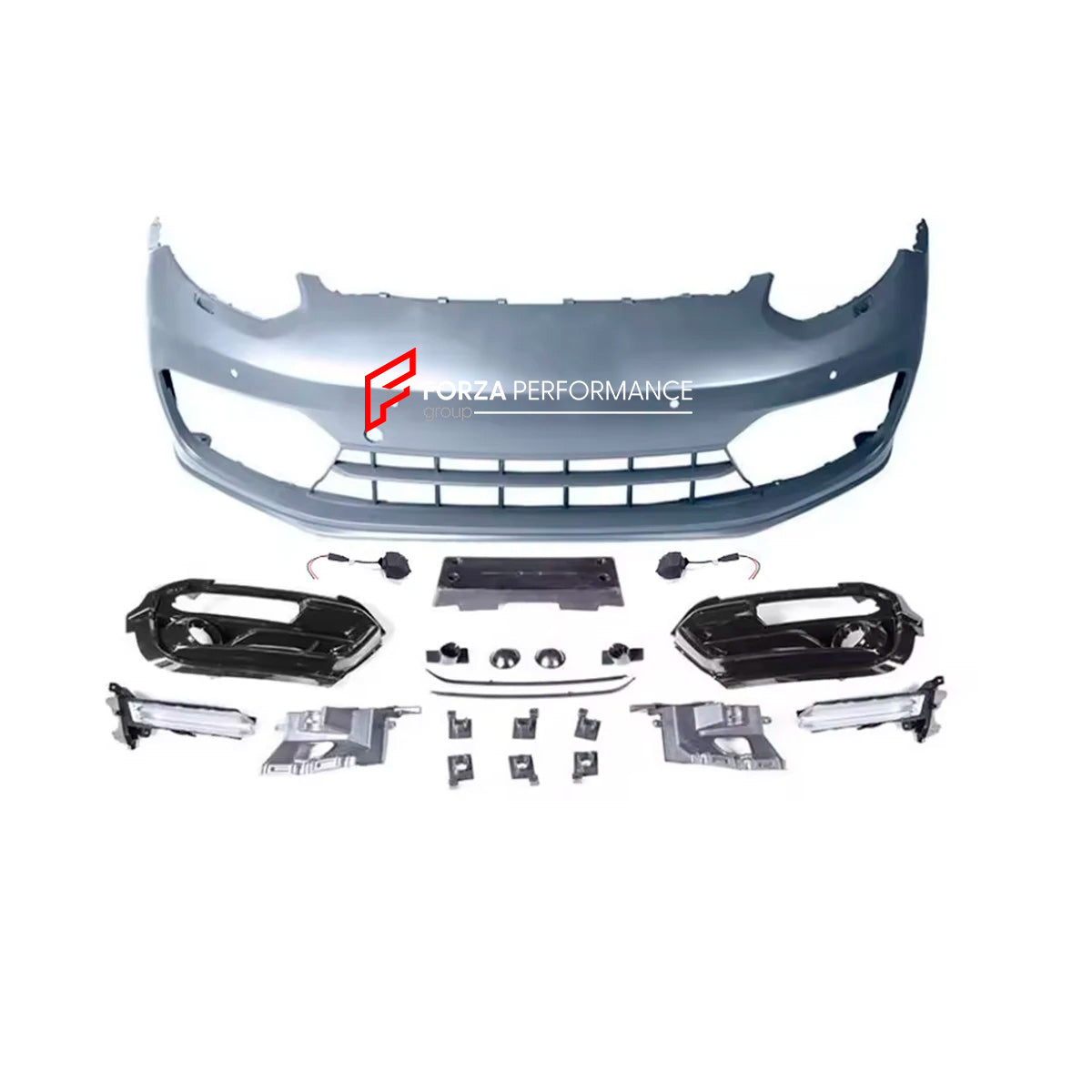 CONVERSION BODY KIT for PORSCHE PANAMERA 970.1 2009-2013 UPGRADE to GTS FACELIFT
Set includes:
Front Bumper
LED Lights
Material: Plastic
NOTE: Professional installation is required. Factory LED DRL must be reused