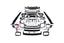 CONVERSION BODY KIT for PORSCHE PANAMERA 971.1 S 4S 4E HYBRID 2017 - 2020 UPGRADE to 971.1 GTS