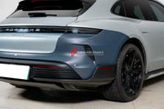 CONVERSION BODY KIT for PORSCHE TAYCAN J1.1 2020-2024 SPORT TURISMO UPGRADE to PORSCHE TAYCAN J1.2 TURBO GT 2025+ FACELIFT
Set includes:
Front Lip
Front Bumper
Side Skirts
Rear Bumper
Rear Diffuser
Material: Plastic
Note: Professional installation is required