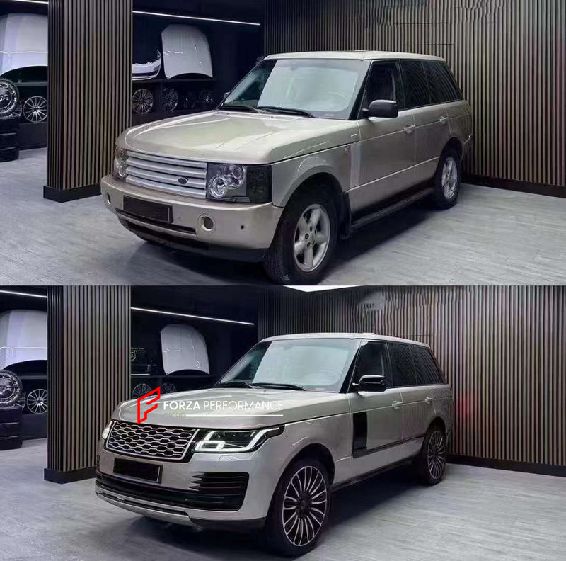CONVERSION BODY KIT FOR LAND ROVER RANGE ROVER VOGUE L322 2002 - 2012 UPGRADE to L405 FACELIFT 2017 - 2021