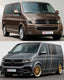 CONVERSION UPGRADE FACELIFT OLD TO NEW BODY KIT for Volkswagen Transporter T5.1 Facelift 2010 - 2015 to Transporter T6.1 Facelift 2019 - 2024
Set includes:
Front Bumper Assembly
Front Grille
Hood Bonnet
Front Fenders
Rear Bumper Assembly
Rear Diffuser
Material: Plastic
NOTE: Professional installation is required.