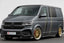 CONVERSION UPGRADE FACELIFT OLD TO NEW BODY KIT for Volkswagen Transporter T5.1 Facelift 2010 - 2015 to Transporter T6.1 Facelift 2019 - 2024
Set includes:
Front Bumper Assembly
Front Grille
Hood Bonnet
Front Fenders
Rear Bumper Assembly
Rear Diffuser
Material: Plastic
NOTE: Professional installation is required.