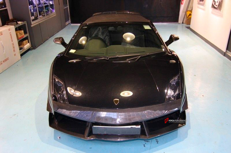 CONVERSION CARBON BODY KIT for LAMBORGHINI GALLARDO LP550 LP560 COUPE SPYDER 2008 - 2013 upgrade to LP570 SUPER TROFEO