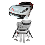 CONVERSION DRY CARBON BODY KIT for FERRARI 812 SUPERFAST upgrade to 812 COMPETIZIONE
Set includes:
Front Bumper
Hood / Bonnet
Front Fenders
Side Skirts
Rear Bumper
Rear Spoiler
Rear Trunk Cover
Rear Diffuser
Material: Dry Carbon Fiber