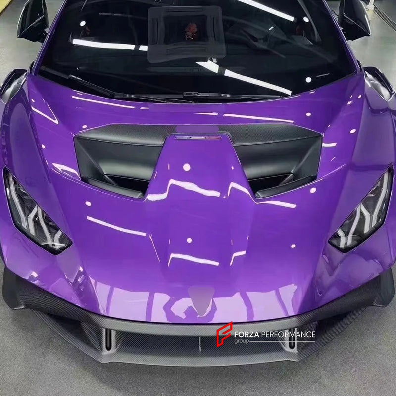 CONVERSION DRY CARBON BODY KIT for LAMBORGHINI HURACAN LP580 LP610 2014 - 2019 UPGRADE to HURACAN STO 2021 - 2024