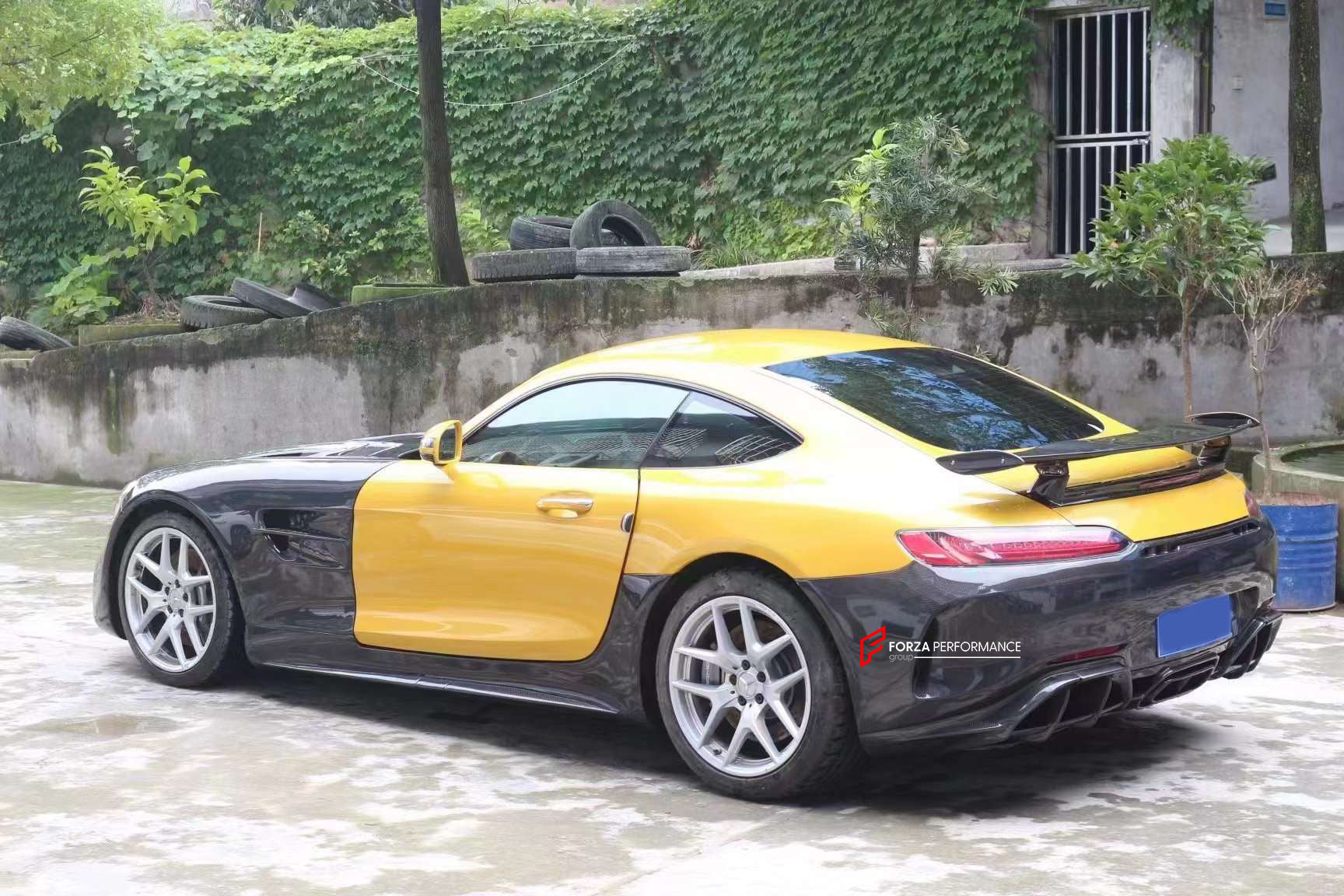 CONVERSION BODY KIT for MERCEDES BENZ AMG GT GTC GTS C190 to AMG GTR 2015 - 2020