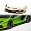 CONVERSION DRY CARBON FRONT BUMPER for LAMBORGHINI AVENTADOR LP700 LP720 LP750 2011 - 2017 UPGRADE to AVENTADOR SVJ 2018 - 2022 FORZA PERFORMANCE custom fit OEM Style
Set includes:
Front Bumper
Material: Dry Carbon, Plastic
NOTE: Professional installation is required.