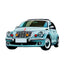 CONVERSION RETRO FRONT BUMPER for CHRYSLER PT CRUISER 2000 - 2010
Set includes:
Front Lip
Hood Bonnet
Front Bumper Assembly
Front Grille
Material: Plastic
NOTE: Professional installation is required.