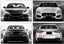 CONVERSION BODY KIT FOR MASERATI QUATTROPORTE 2013-2017 UPGRADE TO 2018-2022 TROFEO PERFOMANCE