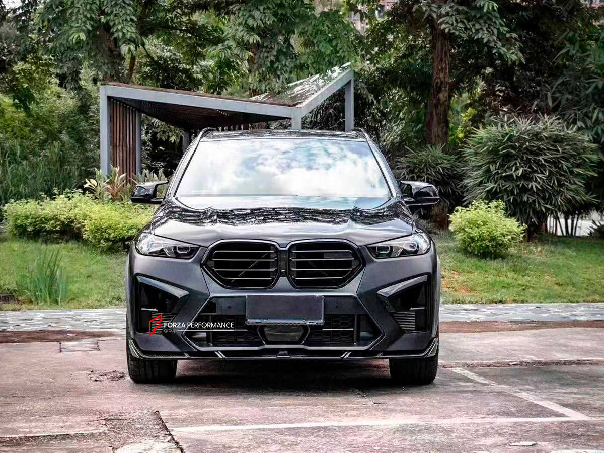 CONVERSION UPGRADE BODY KIT for BMW X5 G05 LCI 2023+ UPGRADE to X5M F95 LCI FACELIFT
Set includes:
Front Bumper Assembly
Front Grille
Side Skirts
Fender Flares
Rear Bumper Assembly
Rear Diffuser
Exhaust Tips
Material: Plastic
Note: Professional installation is required.