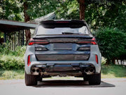 CONVERSION UPGRADE BODY KIT for BMW X5 G05 LCI 2023+ UPGRADE to X5M F95 LCI FACELIFT
Set includes:
Front Bumper Assembly
Front Grille
Side Skirts
Fender Flares
Rear Bumper Assembly
Rear Diffuser
Exhaust Tips
Material: Plastic
Note: Professional installation is required.