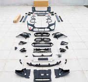 CONVERSION UPGRADE BODY KIT for BMW X5 G05 LCI 2023+ UPGRADE to X5M F95 LCI FACELIFT
Set includes:
Front Bumper Assembly
Front Grille
Side Skirts
Fender Flares
Rear Bumper Assembly
Rear Diffuser
Exhaust Tips
Material: Plastic
Note: Professional installation is required.