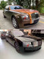 CONVERSION UPGRADE BODY KIT for ROLLS-ROYCE GHOST 1 2009 - 2014 upgrade to GHOST 4 2025+
Set includes:
Front Bumper Assembly
Front Grille
Headlights
Hood / Bonnet
Front Fenders
Tail Lights
Rear Bumper
Exhaust Tips
Material: Platic, Aluminium
NOTE: Professional installation is required