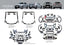 CONVERSION BODY KIT for BMW X6 G06 LCI 2023+ to X6M F96 LCI 2023+ Set includes: Front Bumper Assembly Side Fender Flares Rear Bumper Assembly Exhaust Tips