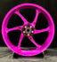 We manufacture premium quality forged motorcycle wheels rims for CFMOTO 800NK in any design, size, color.
Wheel sizes (motorcycle spec):
Front: 3.5 x 17
Rear: 4.5 x 17
Weight:
Front: 3.35 kg (7.38 lbs)
Rear: 4.65 kg (10.25 lbs)
Finishing: Gloss Pink
Forza Performance Group engineers and manufactures each forged motorcycle wheel individually per order. This ensures precise fitment, uncompromised strength, and unique styling. Whether for racing, touring, or daily use — our wheels are built for both p