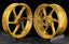 We manufacture premium quality forged motorcycle wheels rims for HONDA CBR1000RRR in any design, size, color.
Wheel sizes (motorcycle spec):
Front: 3.5 x 17
Rear: 6 x 17
Weight:
Front: 3.55 kg (7.83 lbs)
Rear: 4.55 kg (10.03 lbs)
Finishing: Satin Gold
Forza Performance Group engineers and manufactures each forged motorcycle wheel individually per order. This ensures precise fitment, uncompromised strength, and unique styling. Whether for racing, touring, or daily use — our wheels are built for both