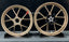 We manufacture premium quality forged motorcycle wheels rims for APRILIA SRMAX 125 300 250 HPE in any design, size, color.
Wheel sizes (motorcycle spec):
Front: 3.0 x 15
Rear: 4.0 x 14
Weight:
Front: 3.65 kg (8.05 lbs)
Rear: 2.5 kg (5.51 lbs)
Finishing: Satin Bronze
Forza Performance Group engineers and manufactures each forged motorcycle wheel individually per order. This ensures precise fitment, uncompromised strength, and unique styling. Whether for racing, touring, or daily use — our wheels are