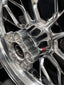 We manufacture premium quality forged motorcycle wheels rims for BMW S1000RR M1000RR in any design, size, color.
Wheel sizes (motorcycle spec):
Front: 3.5 x 17
Rear: 6 x 17
Weight:
Front: 4.25 kg (9.37 lbs)
Rear: 5.1 kg (11.24 lbs)
Finishing: Gloss Silver
Forza Performance Group engineers and manufactures each forged motorcycle wheel individually per order. This ensures precise fitment, uncompromised strength, and unique styling. Whether for racing, touring, or daily use — our wheels are built for