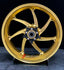 We manufacture premium quality forged motorcycle wheels rims for S1000RR M1000RR in any design, size, color.
Wheel sizes (motorcycle spec):
Front: 3.5 x 17
Rear: 6 x 17
Weight:
Front: 4.35 kg (9.59 lbs)
Rear: 4.85 kg (10.69lbs)
Finishing: Gloss Gold
Forza Performance Group engineers and manufactures each forged motorcycle wheel individually per order. This ensures precise fitment, uncompromised strength, and unique styling. Whether for racing, touring, or daily use — our wheels are built for both pe