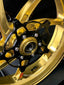 We manufacture premium quality forged motorcycle wheels rims for S1000RR M1000RR in any design, size, color.
Wheel sizes (motorcycle spec):
Front: 3.5 x 17
Rear: 6 x 17
Weight:
Front: 4.35 kg (9.59 lbs)
Rear: 4.85 kg (10.69lbs)
Finishing: Gloss Gold
Forza Performance Group engineers and manufactures each forged motorcycle wheel individually per order. This ensures precise fitment, uncompromised strength, and unique styling. Whether for racing, touring, or daily use — our wheels are built for both pe