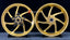We manufacture premium quality forged motorcycle wheels rims for S1000RR M1000RR in any design, size, color.
Wheel sizes (motorcycle spec):
Front: 3.5 x 17
Rear: 6 x 17
Weight:
Front: 4.35 kg (9.59 lbs)
Rear: 4.85 kg (10.69lbs)
Finishing: Gloss Gold
Forza Performance Group engineers and manufactures each forged motorcycle wheel individually per order. This ensures precise fitment, uncompromised strength, and unique styling. Whether for racing, touring, or daily use — our wheels are built for both pe
