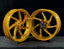 We manufacture premium quality forged motorcycle wheels rims for BMW S1000RR M1000RR in any design, size, color.
Wheel sizes (motorcycle spec):
Front: 3.5 x 17
Rear: 6 x 17
Weight:
Front: 3.6 kg (7.94 lbs)
Rear: 4.45 kg (9.81 lbs)
Finishing: Gloss Gold
Forza Performance Group engineers and manufactures each forged motorcycle wheel individually per order. This ensures precise fitment, uncompromised strength, and unique styling. Whether for racing, touring, or daily use — our wheels are built for both