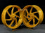 We manufacture premium quality forged motorcycle wheels rims for BMW S1000RR M1000RR in any design, size, color.
Wheel sizes (motorcycle spec):
Front: 3.5 x 17
Rear: 6 x 17
Weight:
Front: 3.6 kg (7.94 lbs)
Rear: 4.45 kg (9.81 lbs)
Finishing: Gloss Gold
Forza Performance Group engineers and manufactures each forged motorcycle wheel individually per order. This ensures precise fitment, uncompromised strength, and unique styling. Whether for racing, touring, or daily use — our wheels are built for both