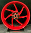 We manufacture premium quality forged motorcycle wheels rims for S1000RR M1000RR in any design, size, color.
Wheel sizes (motorcycle spec):
Front: 3.5 x 17
Rear: 6 x 17
Weight:
Front: 4.4 kg (9.59 lbs)
Rear: 4.85 kg (10.69lbs)
Finishing: Gloss Red
Forza Performance Group engineers and manufactures each forged motorcycle wheel individually per order. This ensures precise fitment, uncompromised strength, and unique styling. Whether for racing, touring, or daily use — our wheels are built for both perf