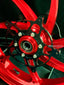 We manufacture premium quality forged motorcycle wheels rims for S1000RR M1000RR in any design, size, color.
Wheel sizes (motorcycle spec):
Front: 3.5 x 17
Rear: 6 x 17
Weight:
Front: 4.4 kg (9.59 lbs)
Rear: 4.85 kg (10.69lbs)
Finishing: Gloss Red
Forza Performance Group engineers and manufactures each forged motorcycle wheel individually per order. This ensures precise fitment, uncompromised strength, and unique styling. Whether for racing, touring, or daily use — our wheels are built for both perf
