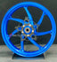 We manufacture premium quality forged motorcycle wheels rims for S1000RR M1000RR in any design, size, color.
Wheel sizes (motorcycle spec):
Front: 3.5 x 17
Rear: 6 x 17
Weight:
Front: 4.2 kg (9.26 lbs)
Rear: 4.4 kg (9.7 lbs)
Finishing: Gloss Blue
Forza Performance Group engineers and manufactures each forged motorcycle wheel individually per order. This ensures precise fitment, uncompromised strength, and unique styling. Whether for racing, touring, or daily use — our wheels are built for both perf