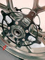 We manufacture premium quality forged motorcycle wheels rims for S1000RR M1000RR in any design, size, color.
Wheel sizes (motorcycle spec):
Front: 3.5 x 17
Rear: 6 x 17
Weight:
Front: 3.45 kg (7.6 lbs)
Rear: 3.75 kg (8.27 lbs)
Finishing: Satin Bronze
Forza Performance Group engineers and manufactures each forged motorcycle wheel individually per order. This ensures precise fitment, uncompromised strength, and unique styling. Whether for racing, touring, or daily use — our wheels are built for both
