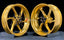 We manufacture premium quality forged motorcycle wheels rims for S1000RR M1000RR in any design, size, color.
Wheel sizes (motorcycle spec):
Front: 3.5 x 17
Rear: 6 x 17
Weight:
Front: 3.75 kg (8.27 lbs)
Rear: 4.4 kg (9.7 lbs)
Finishing: Satin Gold
Forza Performance Group engineers and manufactures each forged motorcycle wheel individually per order. This ensures precise fitment, uncompromised strength, and unique styling. Whether for racing, touring, or daily use — our wheels are built for both perf