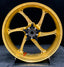 We manufacture premium quality forged motorcycle wheels rims for S1000RR M1000RR in any design, size, color.
Wheel sizes (motorcycle spec):
Front: 3.5 x 17
Rear: 6 x 17
Weight:
Front: 3.75 kg (8.27 lbs)
Rear: 4.4 kg (9.7 lbs)
Finishing: Satin Gold
Forza Performance Group engineers and manufactures each forged motorcycle wheel individually per order. This ensures precise fitment, uncompromised strength, and unique styling. Whether for racing, touring, or daily use — our wheels are built for both perf