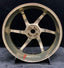We manufacture premium quality forged motorcycle wheels rims for DUCATI HYPERMOTARD 698 MONO 950 950 RVE 950 SP in any design, size, color.
Wheel sizes (motorcycle spec):
Front: 3.5 x 17
Rear: 5.5 x 17
Weight:
Front: 3.3 kg (7.27 lbs)
Rear: 3.75 kg (8.27 lbs)
Finishing: Satin light gold
Forza Performance Group engineers and manufactures each forged motorcycle wheel individually per order. This ensures precise fitment, uncompromised strength, and unique styling. Whether for racing, touring, or daily