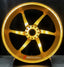 We manufacture premium quality forged motorcycle wheels rims for DUCATI PANIGALE V4 V4S V4R V4 SP2 in any design, size, color.
Wheel sizes (motorcycle spec):
Front: 3.5 x 17
Rear: 6 x 17
Weight:
Front: 3.3 kg (7.27 lbs)
Rear: 3.45 kg (7.6 lbs)
Finishing: Satin Gold
Forza Performance Group engineers and manufactures each forged motorcycle wheel individually per order. This ensures precise fitment, uncompromised strength, and unique styling. Whether for racing, touring, or daily use — our wheels are